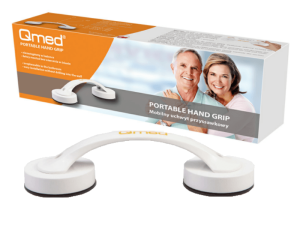 Uchwyt na przyssawki do łazienki mobilna poręcz Qmed