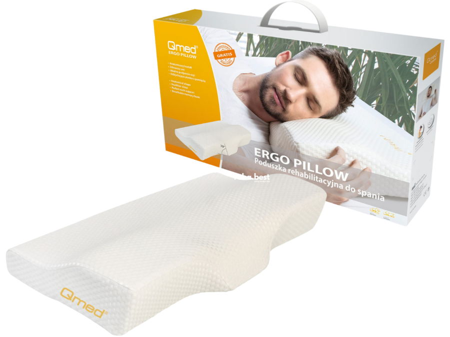 Poduszka ortopedyczna profilowana ERGO PILLOW Qmed