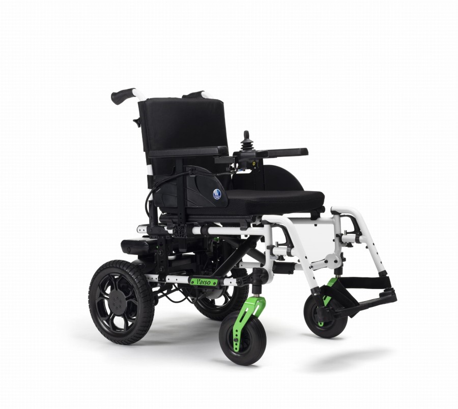 Ultralekki wózek z napędem elektrycznym pokojowy VERSO Vermeiren