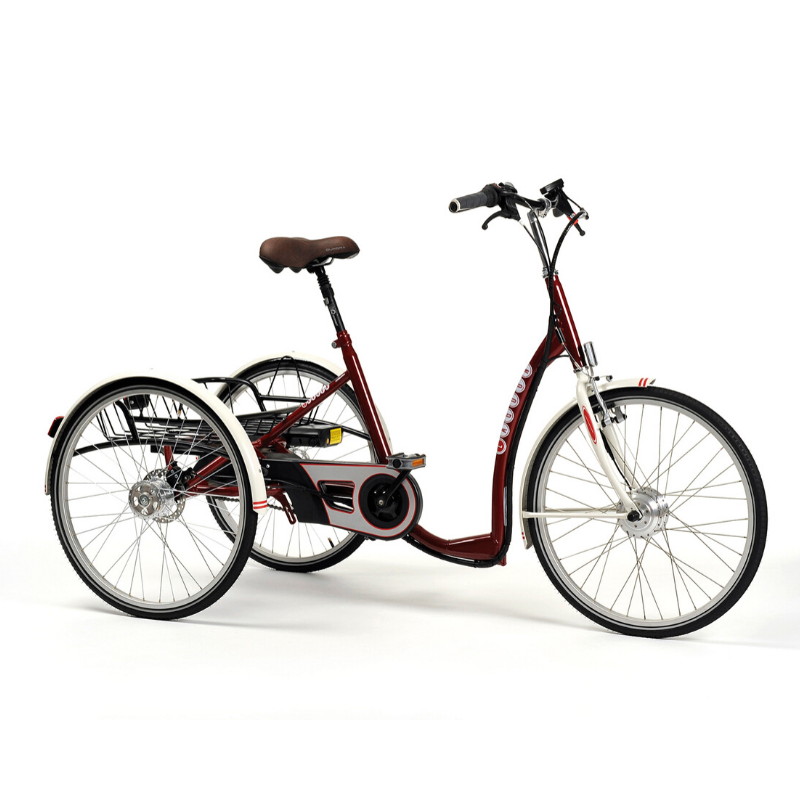 Rower rehabilitacyjny trójkołowy elektryczny dla dorosłych LAGOON-E Vermeiren