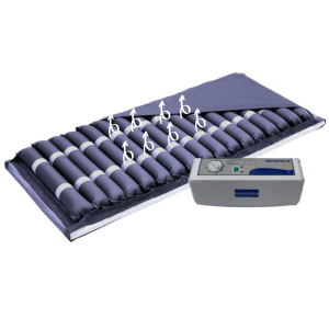 Materac przeciwodleżynowy rurowy z mikrowentylacją PROTECTOR III Herdegen